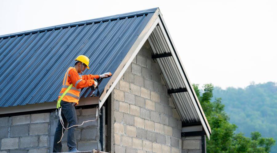 Professional metal roof installation in Joes, CO